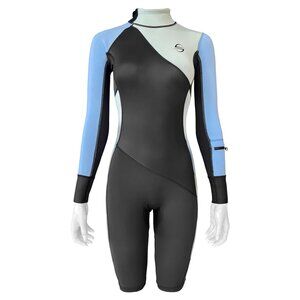 PLATINUM SUN WOMANS LIMESTONE NEOPRENE DIVE SUIT BLUE XL
